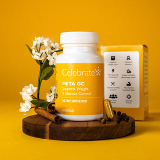 Picture of Celebrate Vitamins Meta GC bottle and box