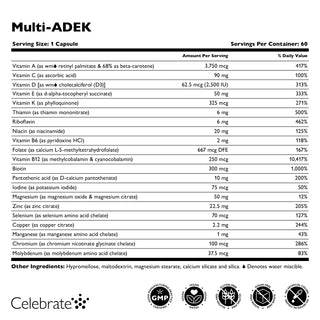 Multi-ADEK Vitamin without Iron, Capsules