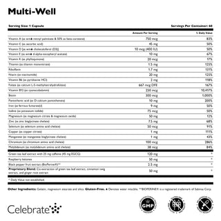 Мултивитамини Multi-Well, капсули