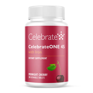 CelebrateONE 45 Once Daily Bariatric Multivitamin with Iron, Chewable