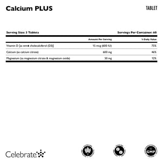 Calcium PLUS - Таблетка с калциев цитрат 