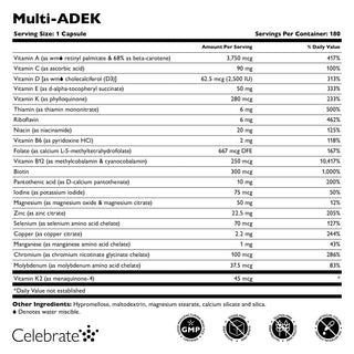 Multi-ADEK Витамин без желязо, капсули