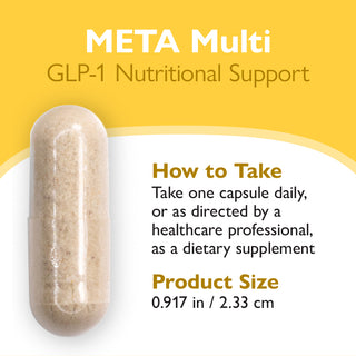META Multi GLP-1 Хранителна Подкрепа 