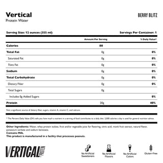 „Vertical Clear“ – вода с протеини