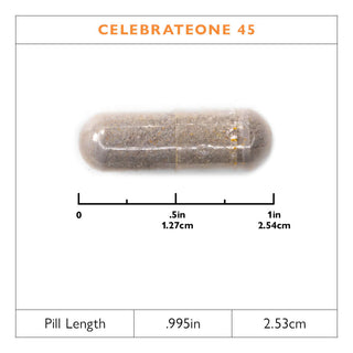 CelebrateONE 45 Once Daily Bariatric Multivitamin with Iron, Capsules