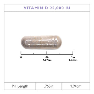 Витамин D3 625mcg (25.000 IU), капсули